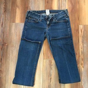 True Religion Women's Dark Blue Bootcut Jeans